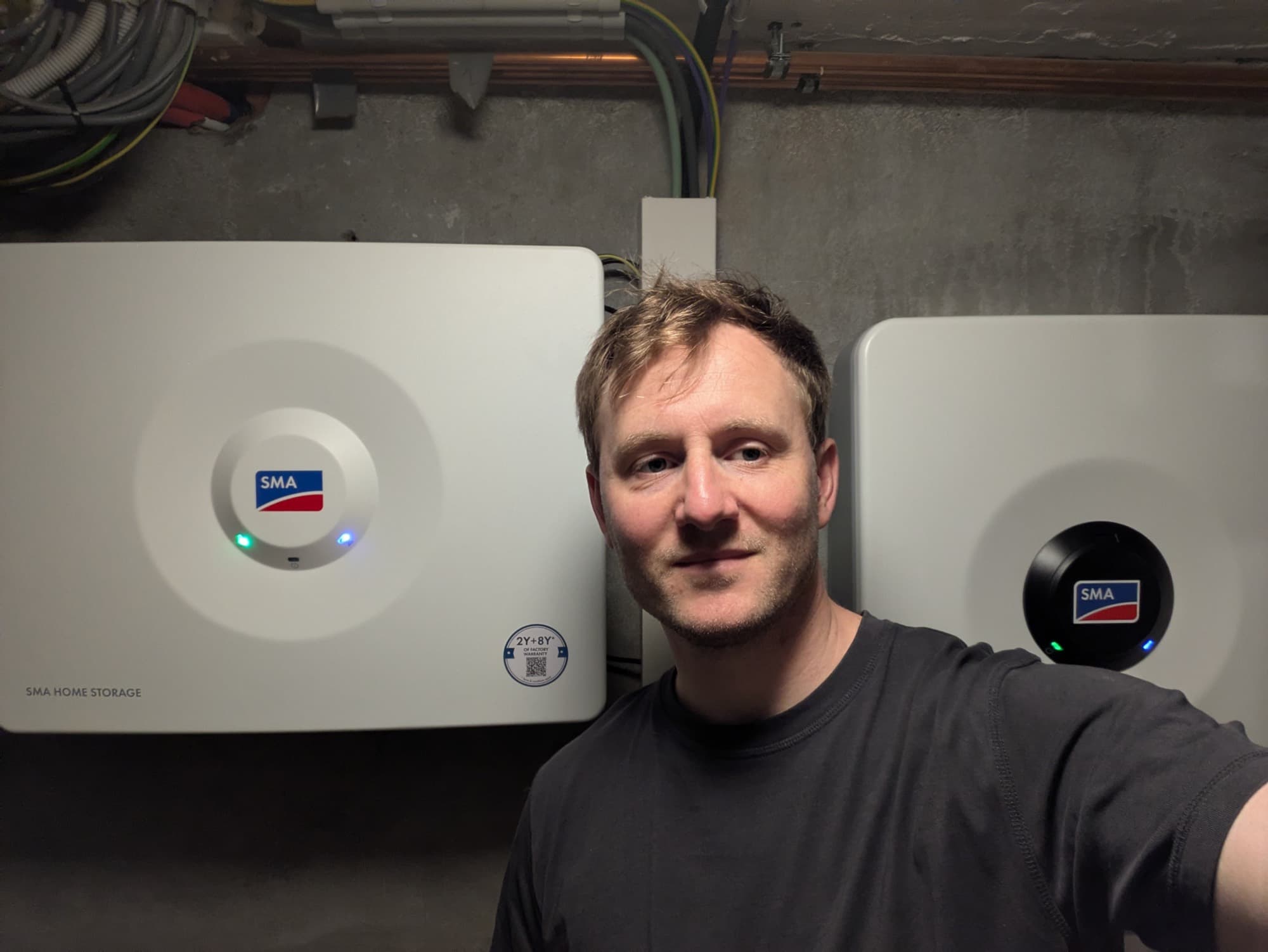 Thuisbatterij-installatie met omvormer (project HVT)