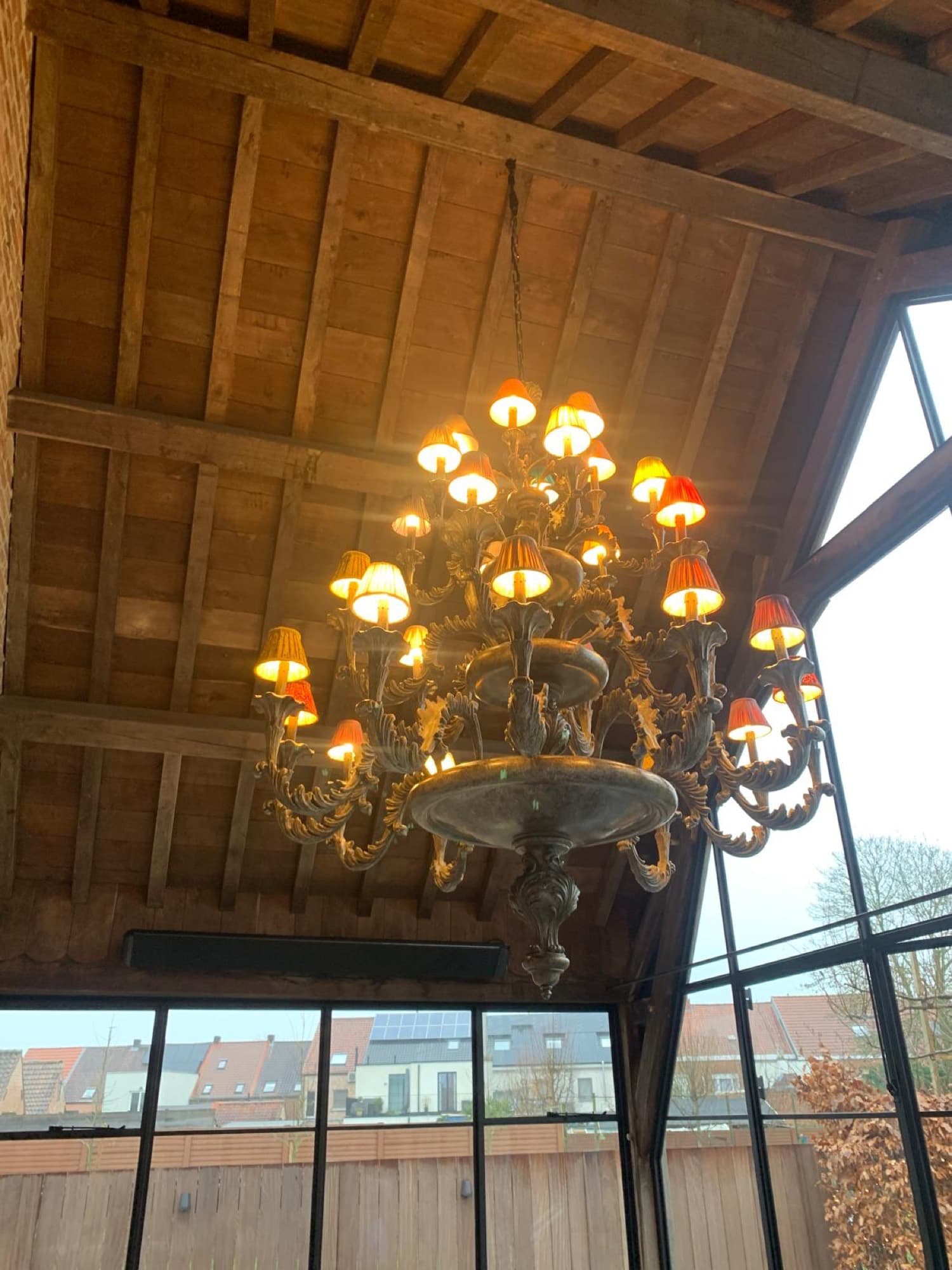 Verlichting in leefruimte – resultaat na de werken (project FRA)